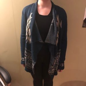 Blu Pepper Open Front Cardigan